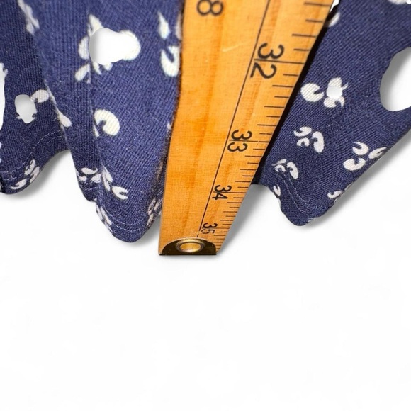 Urban Outfitters Navy Floral Long Sleeve Dress - Picture 4 of 8